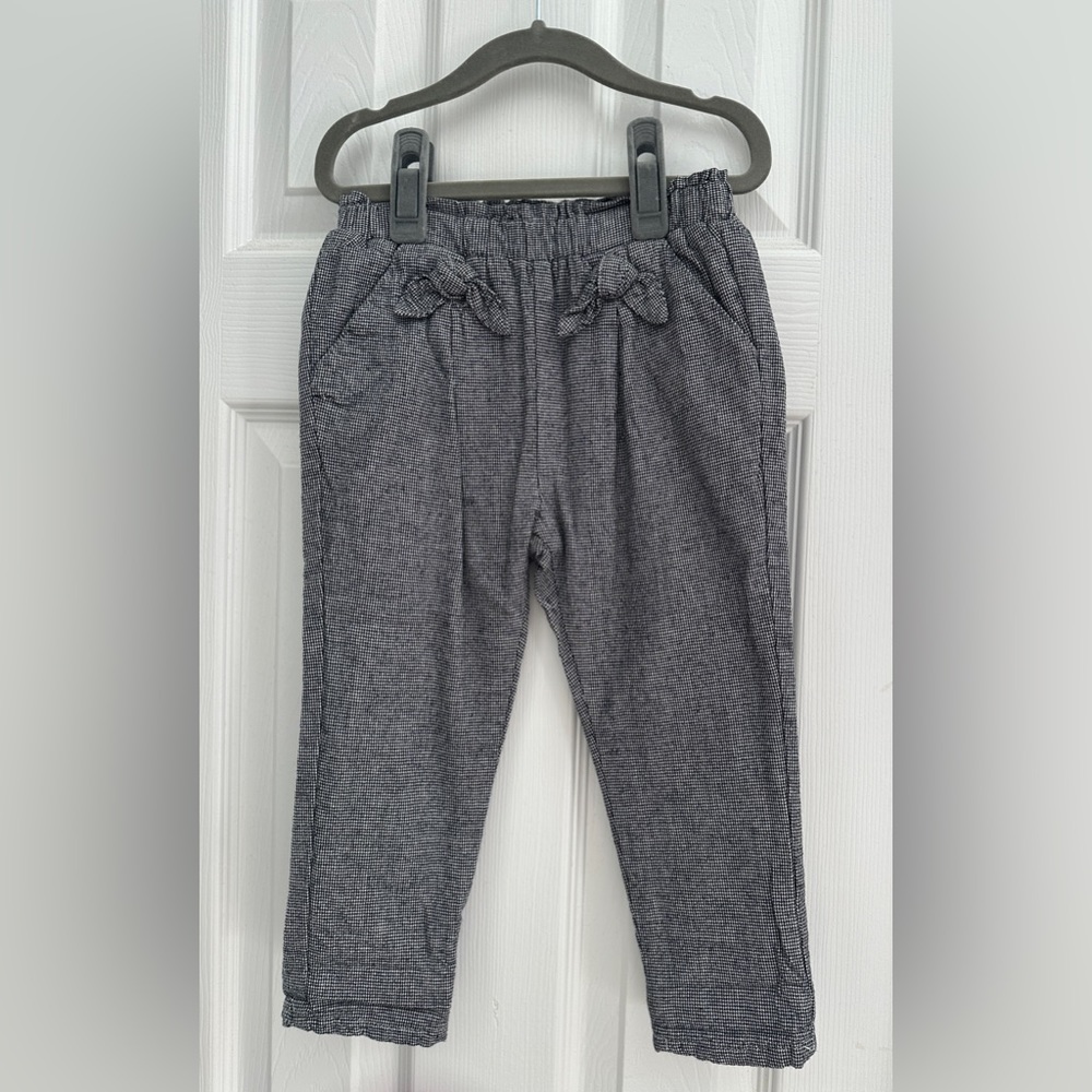 NWT Zara Baby Toddler Girl Houndstooth Trouser Size 2/3